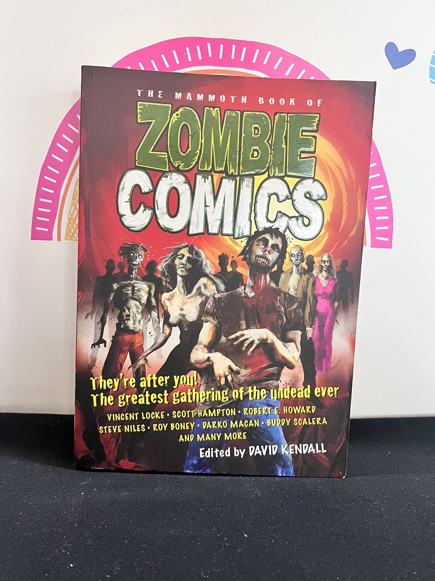 HALLOWEEN - ZOMBIE  COMICS MAMMOTH BOOK -  BY DAVID KENDALL