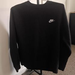 Men's Black Nike Sweatshirt Size Large 