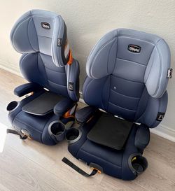 Chicco KidFit ClearTex Plus 2-in-1 Booster Car Seats