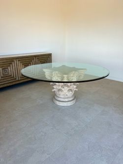 72” Round Dining Table