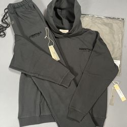 Fear Of God Essentials “Stretch Limo” Set - Size M, Brand New Hoodie & Pants  