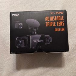 T1 Pro Triple Lens Dash Cam