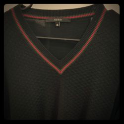GUCCI Authentic Diamante` V-neck sweater