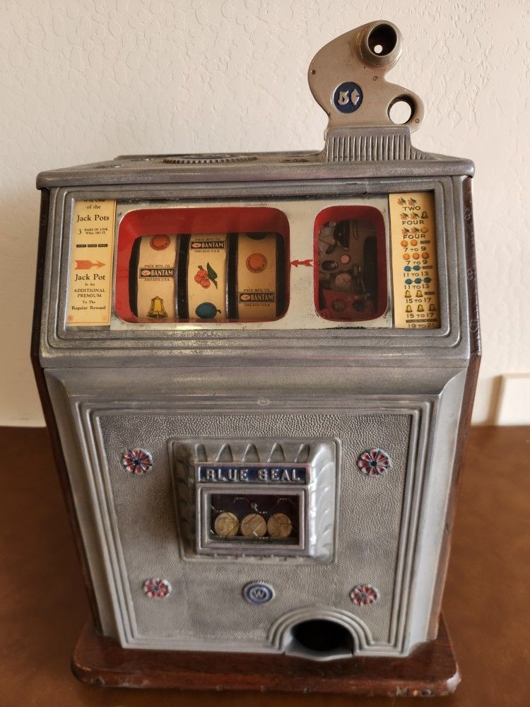 Blue Seal Vintage Slot Machine