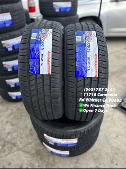 235/55R19 Atlander Set of Tires Installed and Balanced Set de Llantas Nuevas Instaladas y Balanceadas