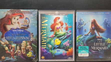 3 movies The Litte Mermaid