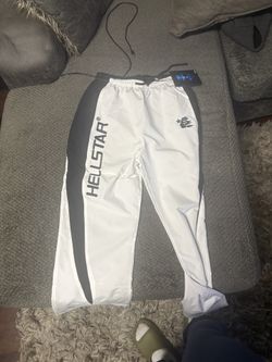 Hellstar White And Black Pants