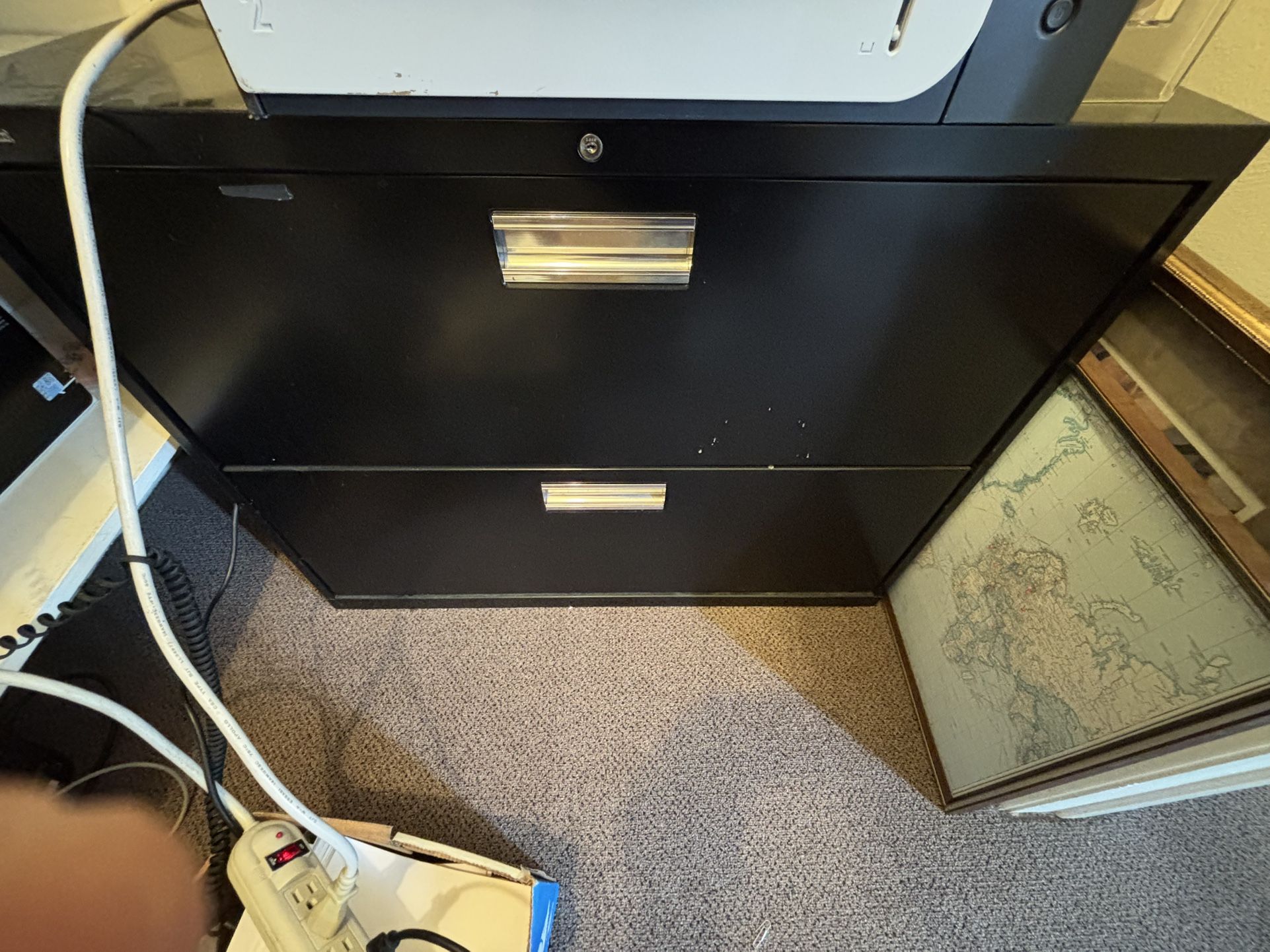 Filing Cabinet (black) - $20