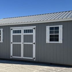 PREOWNED 14ft.x24ft. Elite Garden Shed Storage Building 