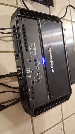 Rockfordfosgate 600.4 voice amp