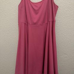 Pink dress from SHEIN 