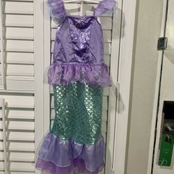 Little Mermaid Girls Costume