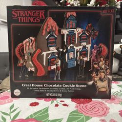 Stranger Things Creel House Chocolate Cookie Scene Kit