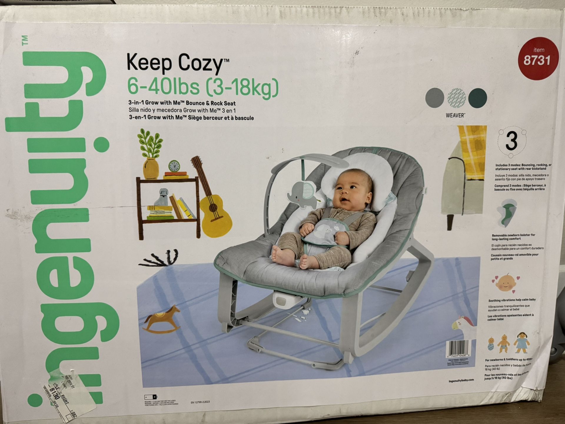 Ingenuity Baby Bouncer & Rocker Seat