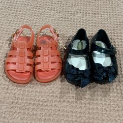 Mini Melissa jelly toddler girl shoes