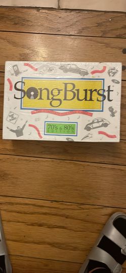 SONGBURST. 70s & 80s FUN Lyric Board Game