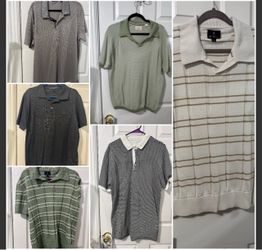 Men's Polo Shirt Bundle - Calvin Klein, Tommy Hilfiger, Ben Sherman
