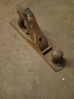 Vintage Stanley Bailey No. 5 Plane US PAT APR 19 10 Corrugated Bottom Made In USA 