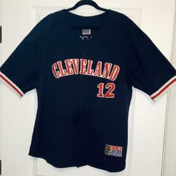 PLUS SIZE Vintage Roberto Alomar Cleveland Baseball Halloween Costume Size XL