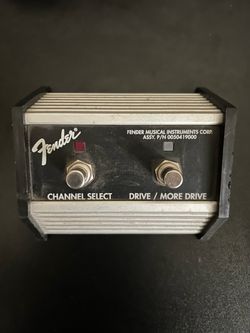 Fender footswitch pedal