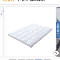 Hotel Grand Softy Feather Bed, White. King size