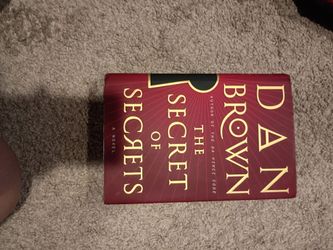 Dan Brown The Secret of Secrets Hardcover Novel