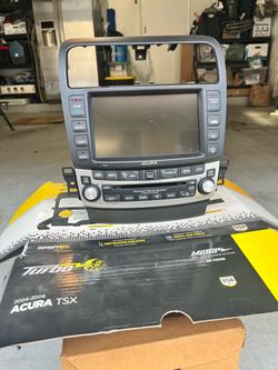 2006 AcuraTSX Stereo Nav