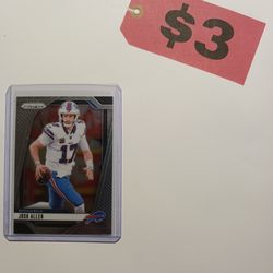 Josh Allen Buffalo Bills 2024 Panini Prizm Card # 28