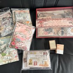Vintage Scrapbook Items