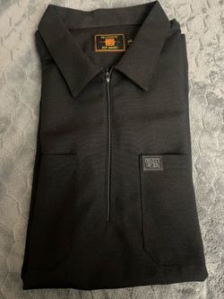 FB county short sleeve half zip
