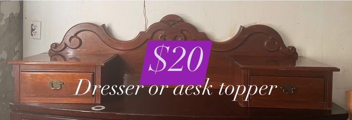 Dresser Or Desk Topper