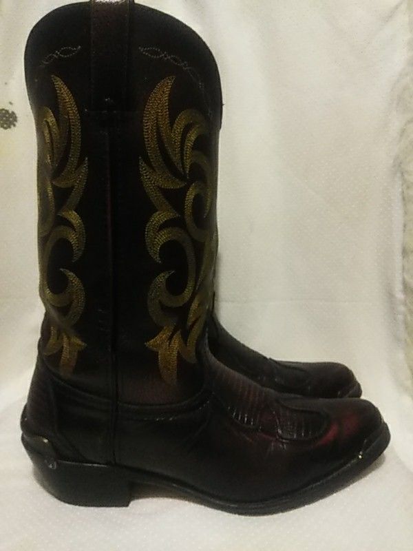 mens cowboy half boots