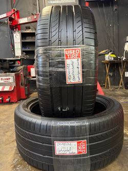 285/40/22 CONTINENTAL CONTISPORTCONTACT (2 TIRES ONLY)