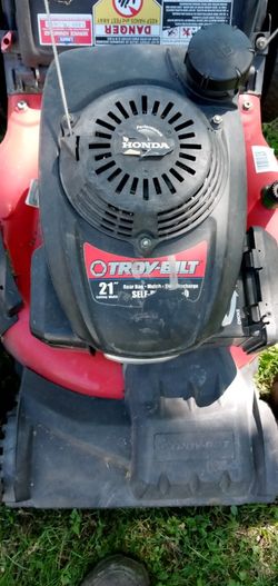 Troy-Bilt 21" Rear Bag, Self Propelled