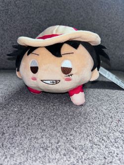 Monkey D. Luffy laying or roll-type plush toy
