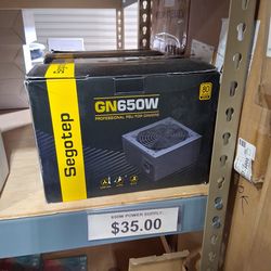 650W 80+ Gold Gaming PC Power Supply PSU – ATX Desktop Power Supply (Tested Working)