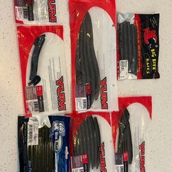 Bass Fishing Lures Plastics Strike King Yum Zman Bps Creature Craw Ned Toad