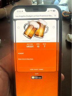 San Francisco giants vs Dodgers