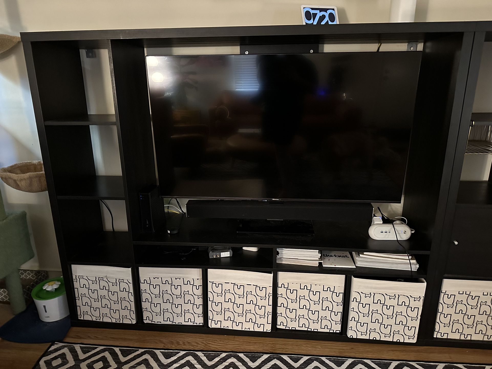 IKEA LAPPLAND テレビ収納 ブラック TVボード Ikea Lappland TV Stand - AptDeco