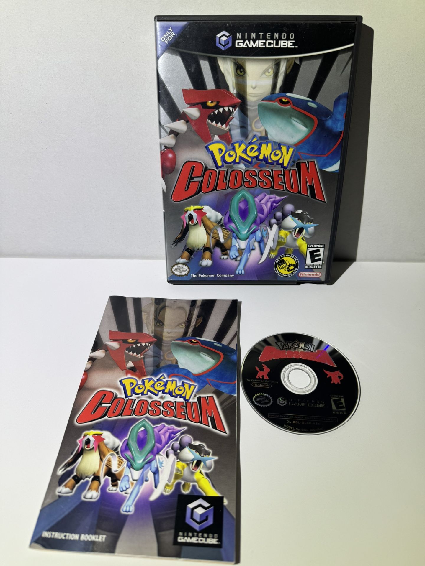 Pokemon Colosseum (Nintendo GameCube, 2004) Cib Complete in box, Tested