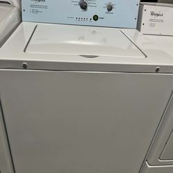 Whirlpool Commercial washer top load 3.3 cu. ft.  With Warranty In White.