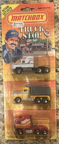 Matchbox Truck Stop Gift Set - Rare! Brand New In Package 