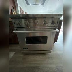 Viking 30 Inch Gas Slide-In Range, Stainless Steel - Good – Los Angeles County, CA