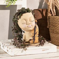 Face Head Planter/Pot for Plants/Succulent for Indoor & Outdoor Planter