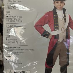 Halloween Costume British Redcoat