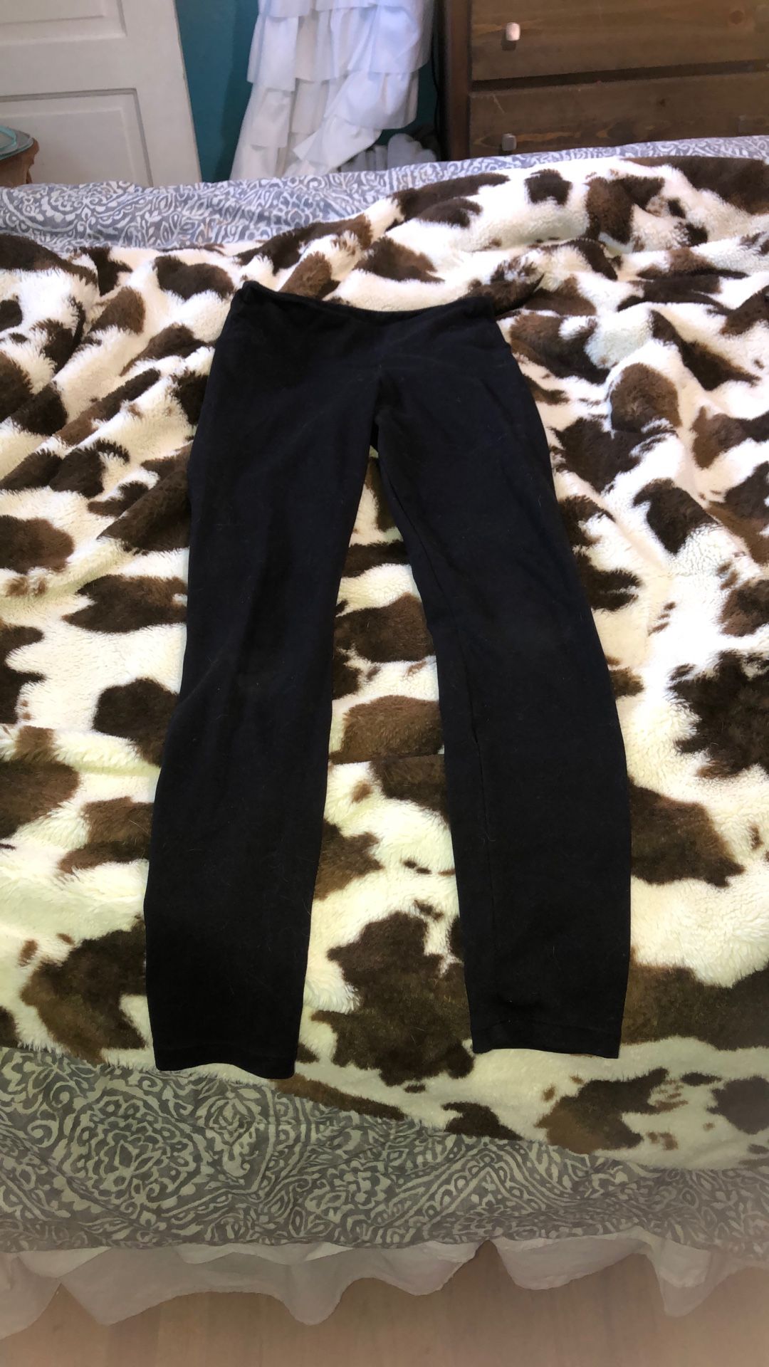 Black Workout Leggings For Kids