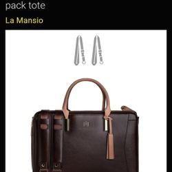 Brand New La Mansio Tote Coffee Brown 
