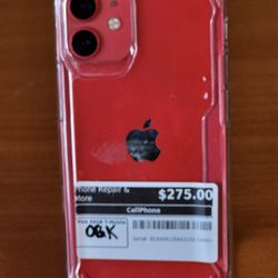 Iphone 12 Mini Red Unlocked 64gb 