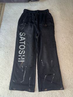 Satoshi Nakomoto Sweatpants size M