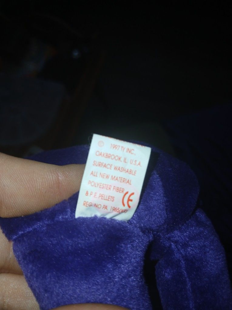 Princess Beanie Baby 1997